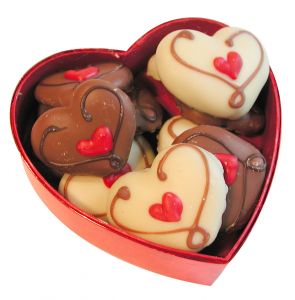 Heart Box Chocolate